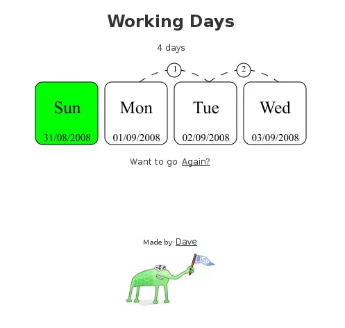 Working Days - After